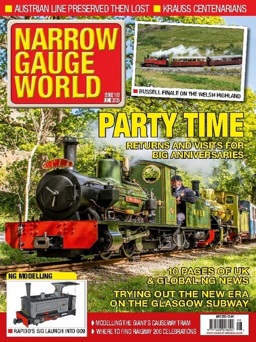 Title details for Narrow Gauge World by Warners Group Publications Plc - Available